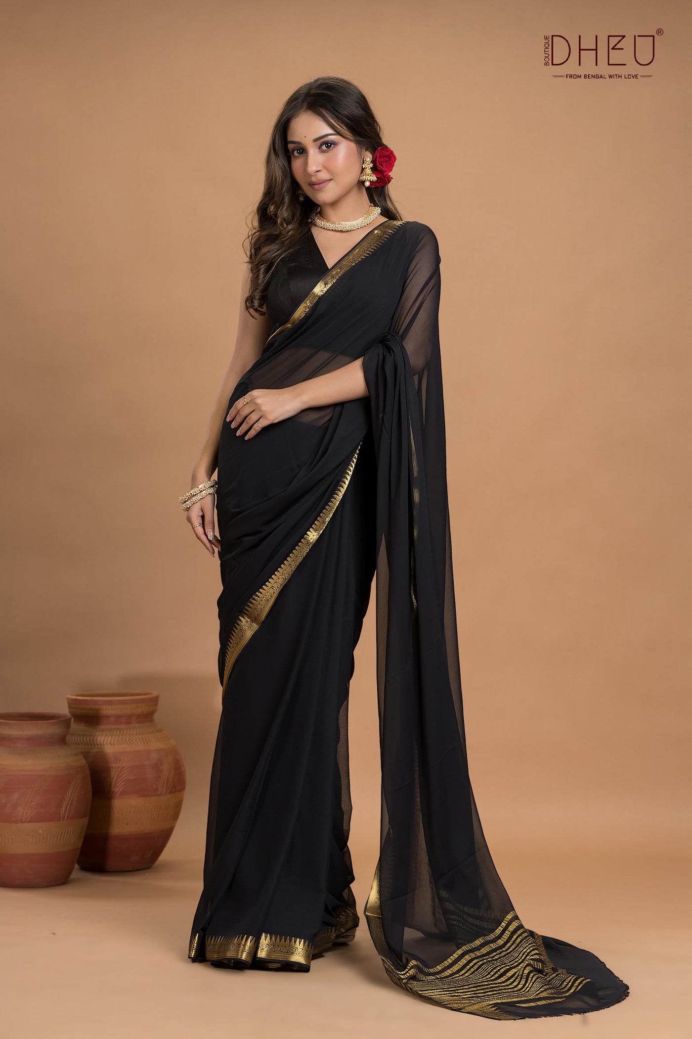Exclusive Chiffon Silk Saree