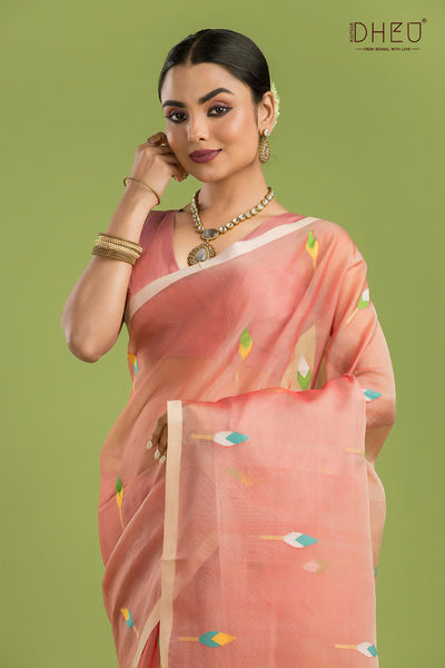 Pure Muslin Silk Saree