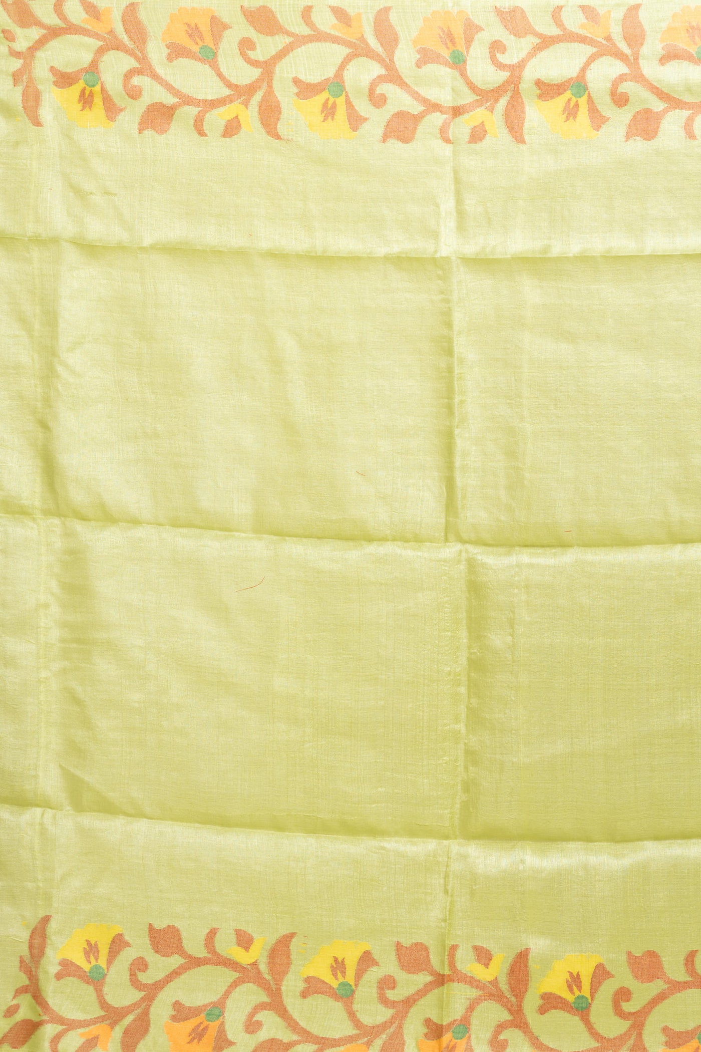 Pure Tussar Silk Jamdani Saree (Silk Mark Certified)