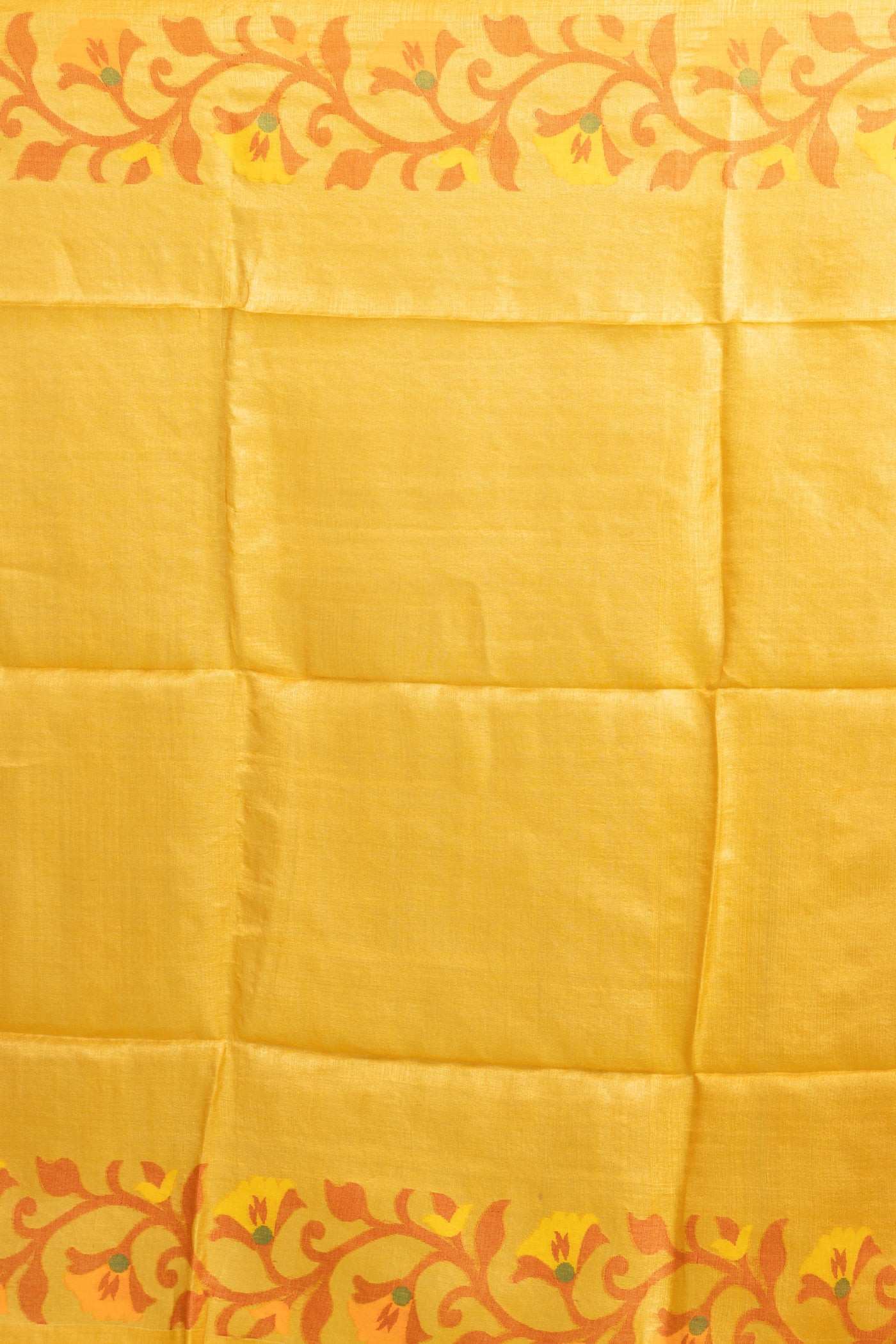 Pure Tussar Silk Jamdani Saree (Silk Mark Certified)