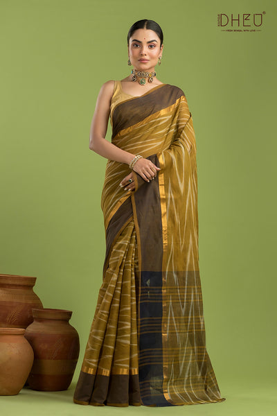Exclusive Ikkat Cotton Saree