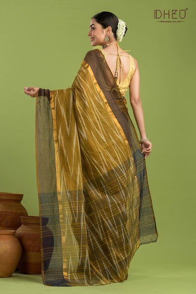 Exclusive Ikkat Cotton Saree