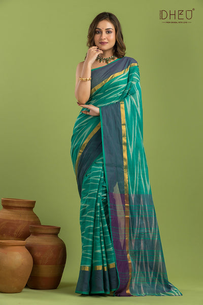 Exclusive Ikkat Cotton Saree
