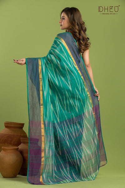 Exclusive Ikkat Cotton Saree