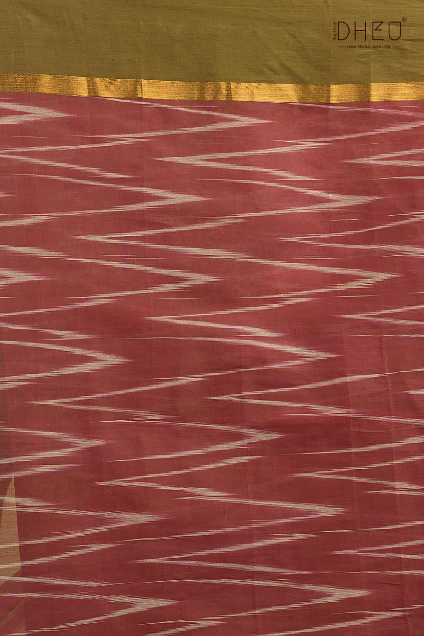 Exclusive Ikkat Cotton Saree