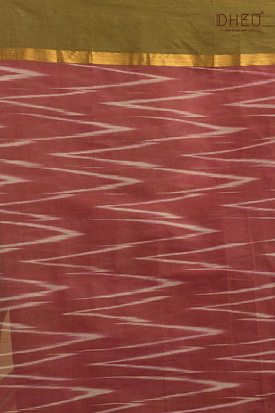 Exclusive Ikkat Cotton Saree