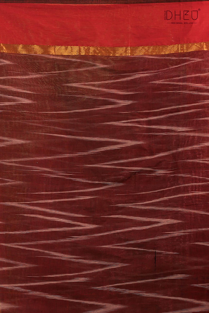Exclusive Ikkat Cotton Saree