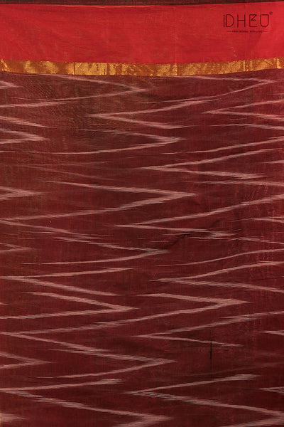 Exclusive Ikkat Cotton Saree