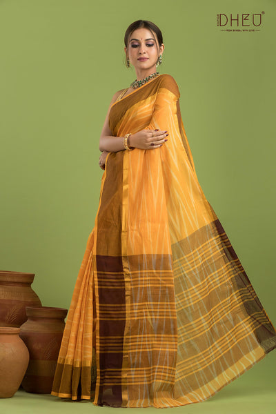 Exclusive Ikkat Cotton Saree