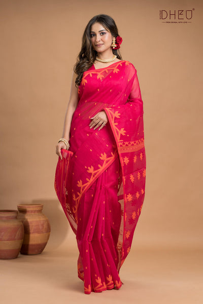 Hard Jamdani Saree