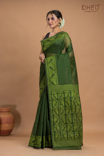 Hard Jamdani Saree