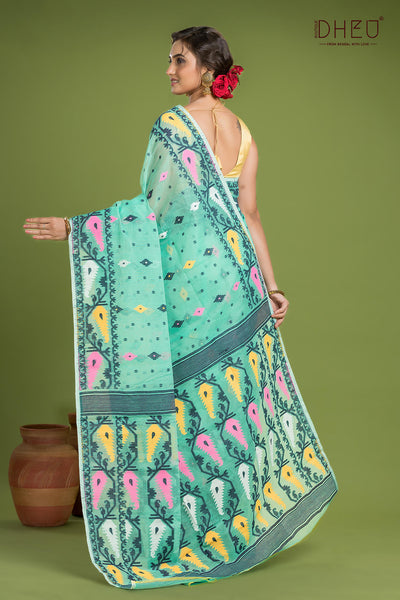 Hard Jamdani Saree