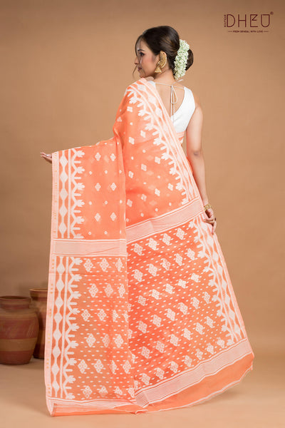 Hard Jamdani Saree