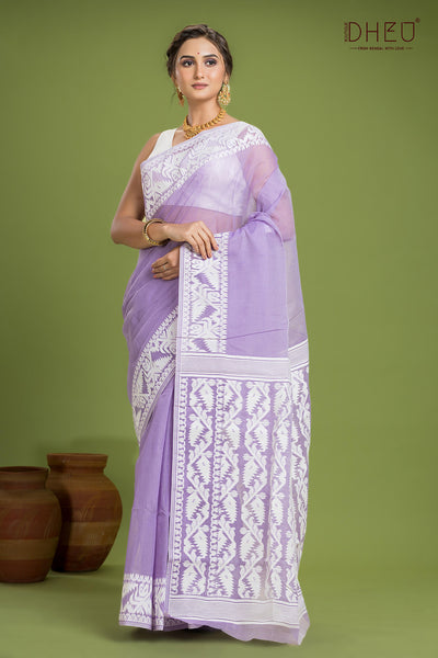 Hard Jamdani Saree