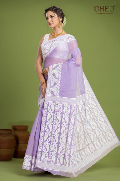 Hard Jamdani Saree