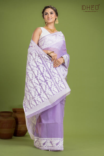 Hard Jamdani Saree