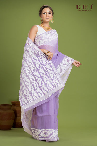 Hard Jamdani Saree
