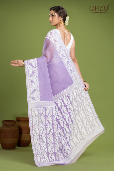 Hard Jamdani Saree