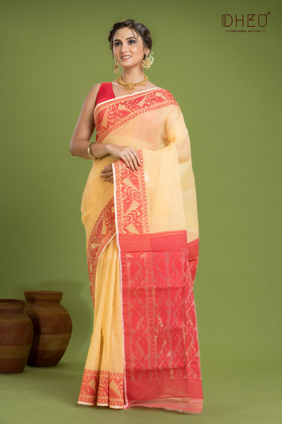 Hard Jamdani Saree