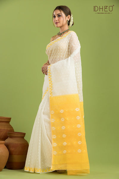 Hard Jamdani Saree