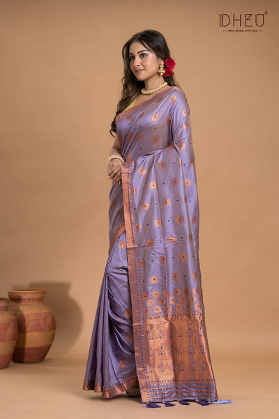 Designer Assam Silk Saree
