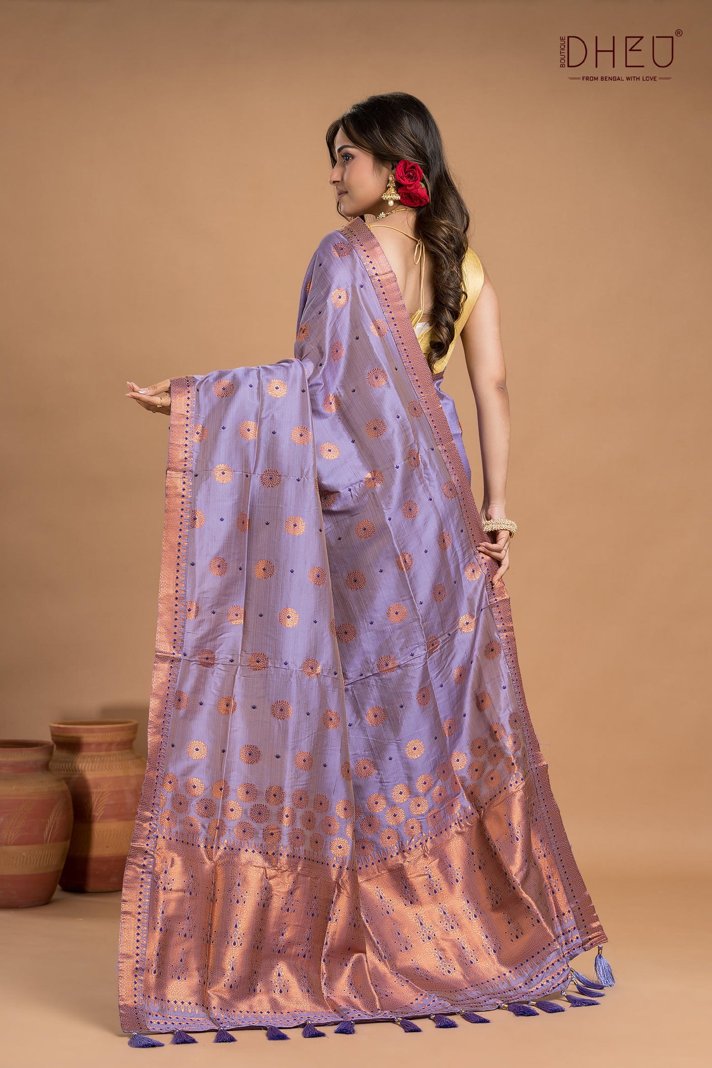 Designer Assam Silk Saree