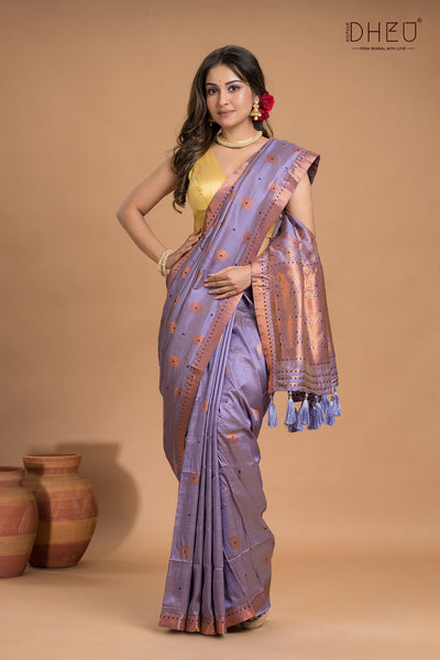 Designer Assam Silk Saree