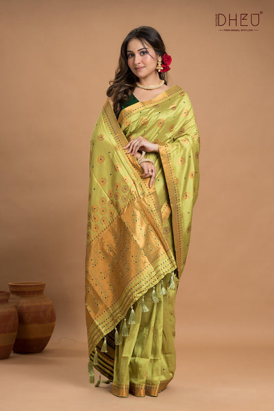 Designer Assam Silk Saree