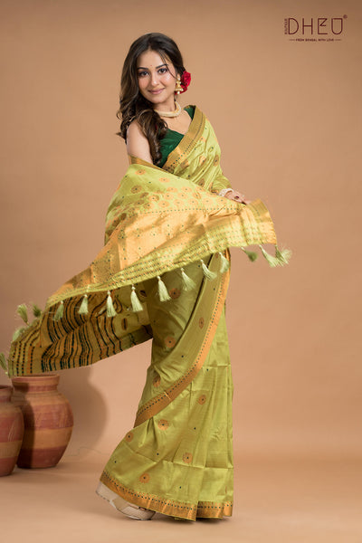 Designer Assam Silk Saree