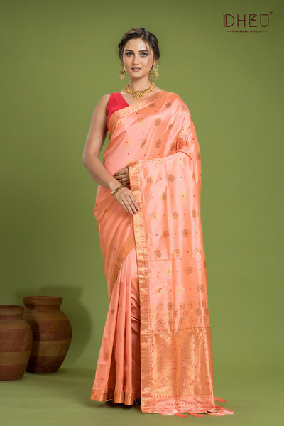 Designer Assam Silk Saree
