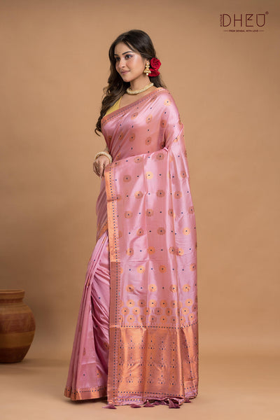 Designer Assam Silk Saree