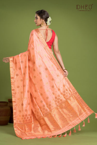 Designer Assam Silk Saree