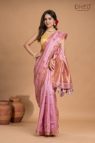 Designer Assam Silk Saree
