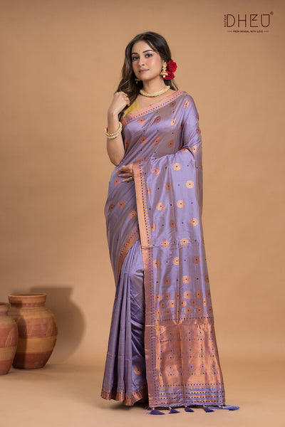 Designer Assam Silk Saree