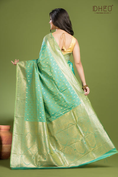 Semi Kanjivaram Silk Saree