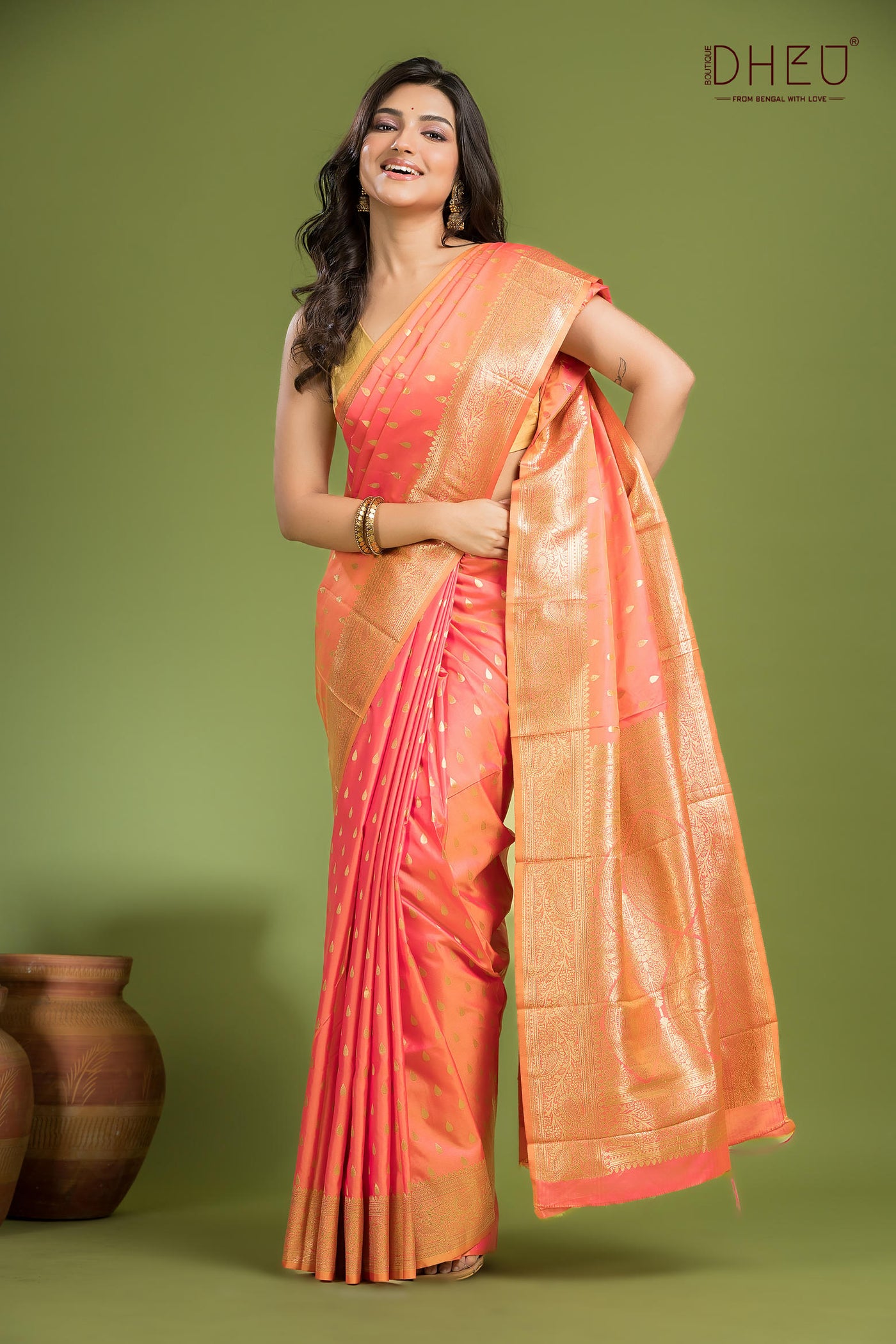 Semi Kanjivaram Silk Saree