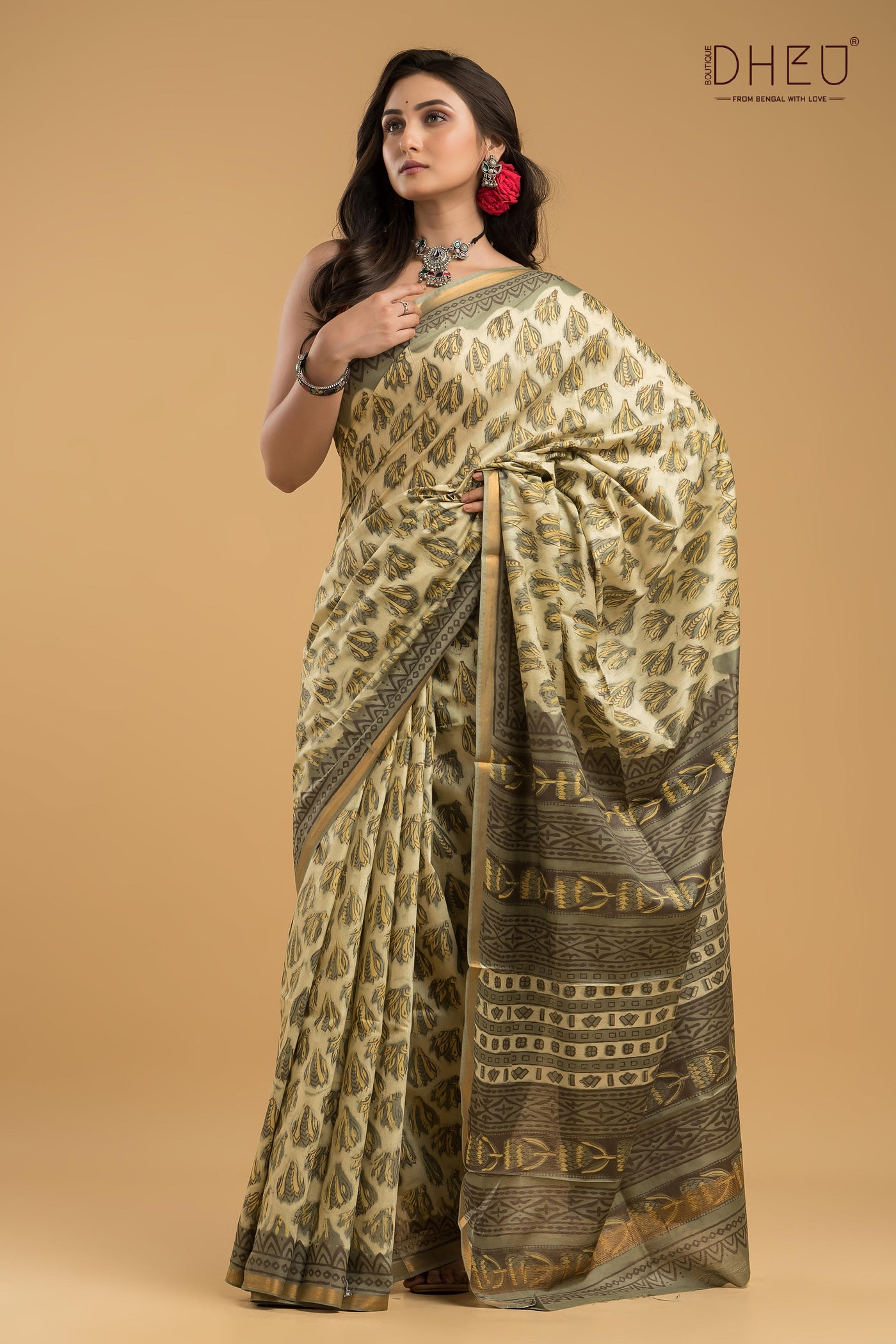Exclusive Chanderi Multani Silk Saree