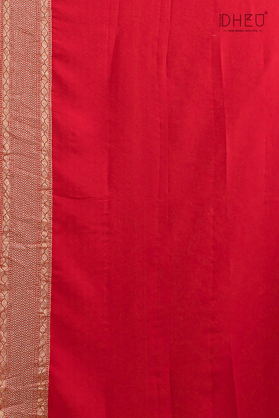 Pure Khaddi Silk Saree (Silk Mark Certified)