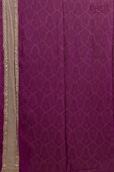 Pure Khaddi Silk Saree (Silk Mark Certified)