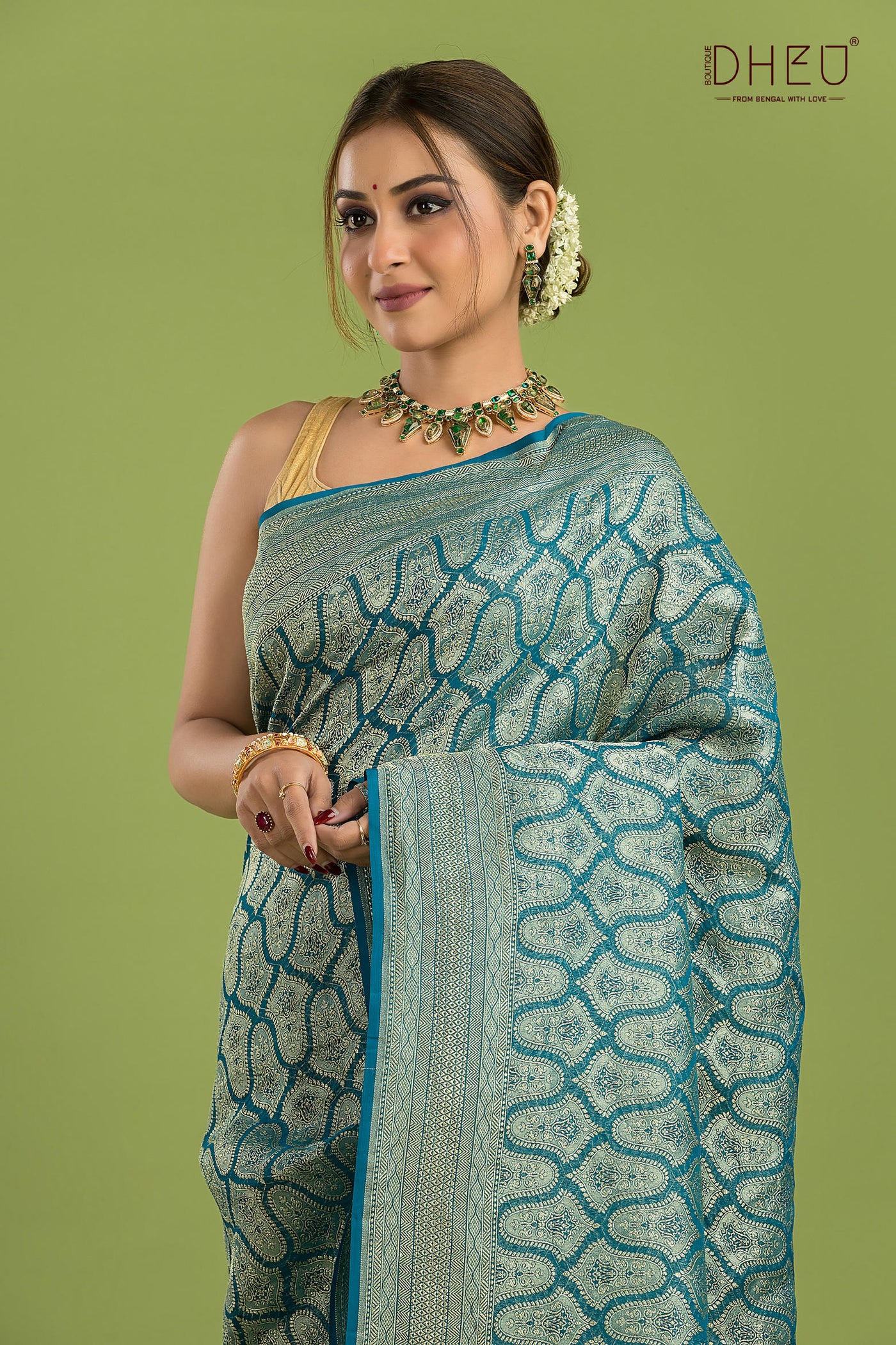 Pure Khaddi Silk Saree (Silk Mark Certified)