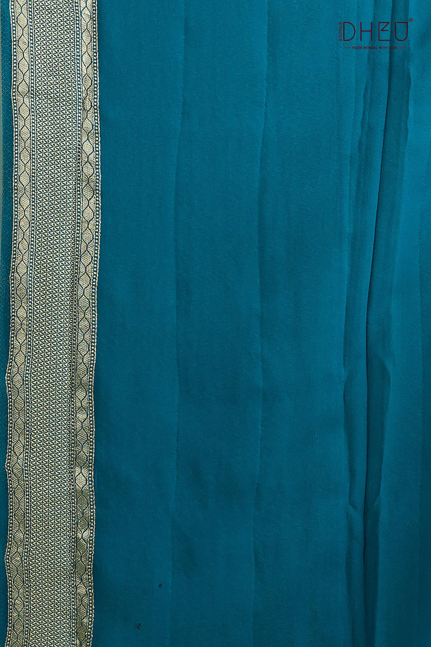 Pure Khaddi Silk Saree (Silk Mark Certified)