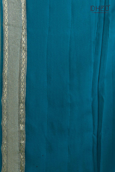 Pure Khaddi Silk Saree (Silk Mark Certified)