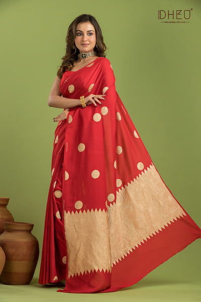 Pure Tussar Silk Saree (Silk Mark Certified)