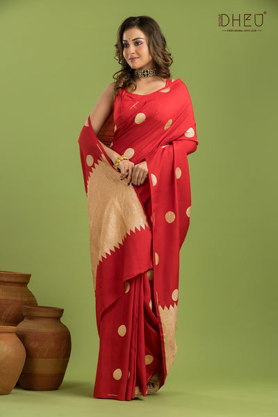 Pure Tussar Silk Saree (Silk Mark Certified)