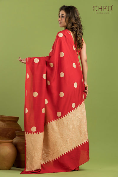 Pure Tussar Silk Saree (Silk Mark Certified)