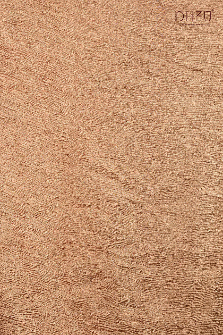 Pure Tussar Silk Saree (Silk Mark Certified)