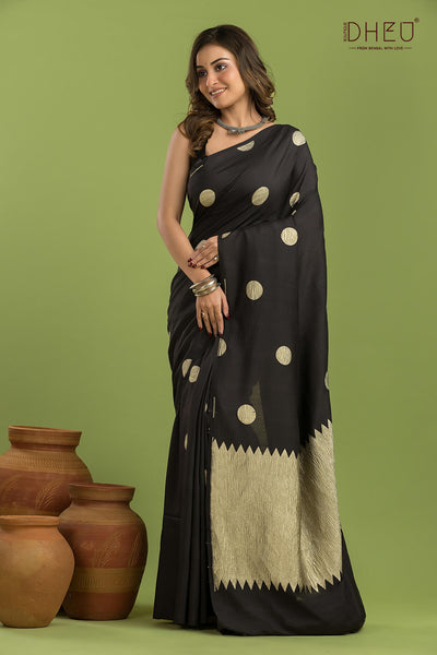 Pure Tussar Silk Saree (Silk Mark Certified)