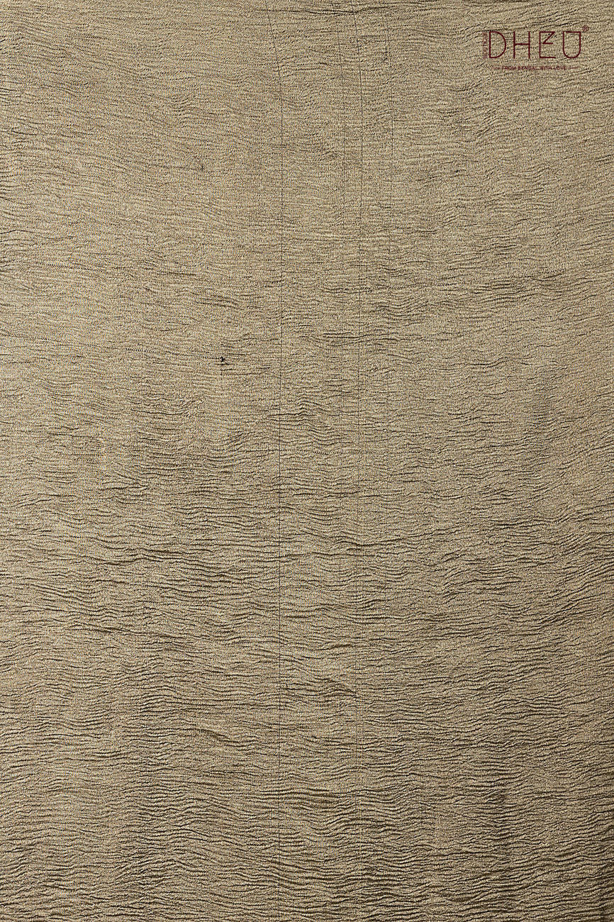Pure Tussar Silk Saree (Silk Mark Certified)