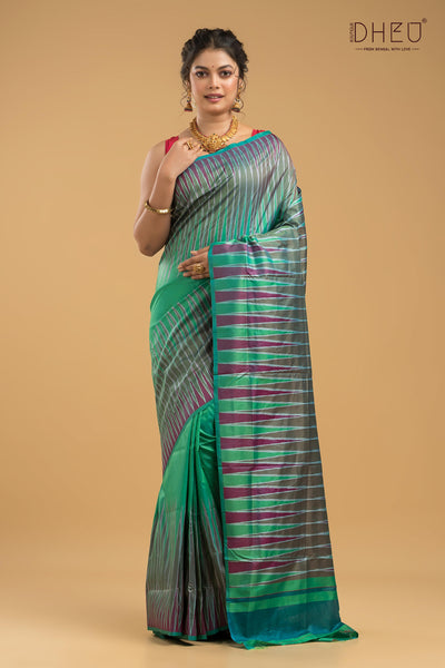 Exclusive Ikkat Silk Saree
