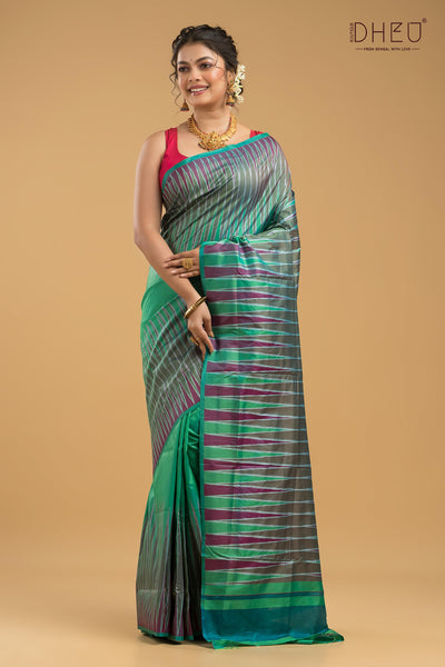 Exclusive Ikkat Silk Saree